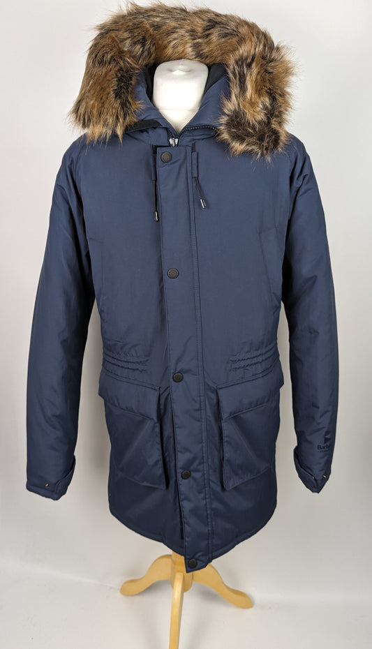 BARBOUR Mens Gustnado Parka Coat - Blue