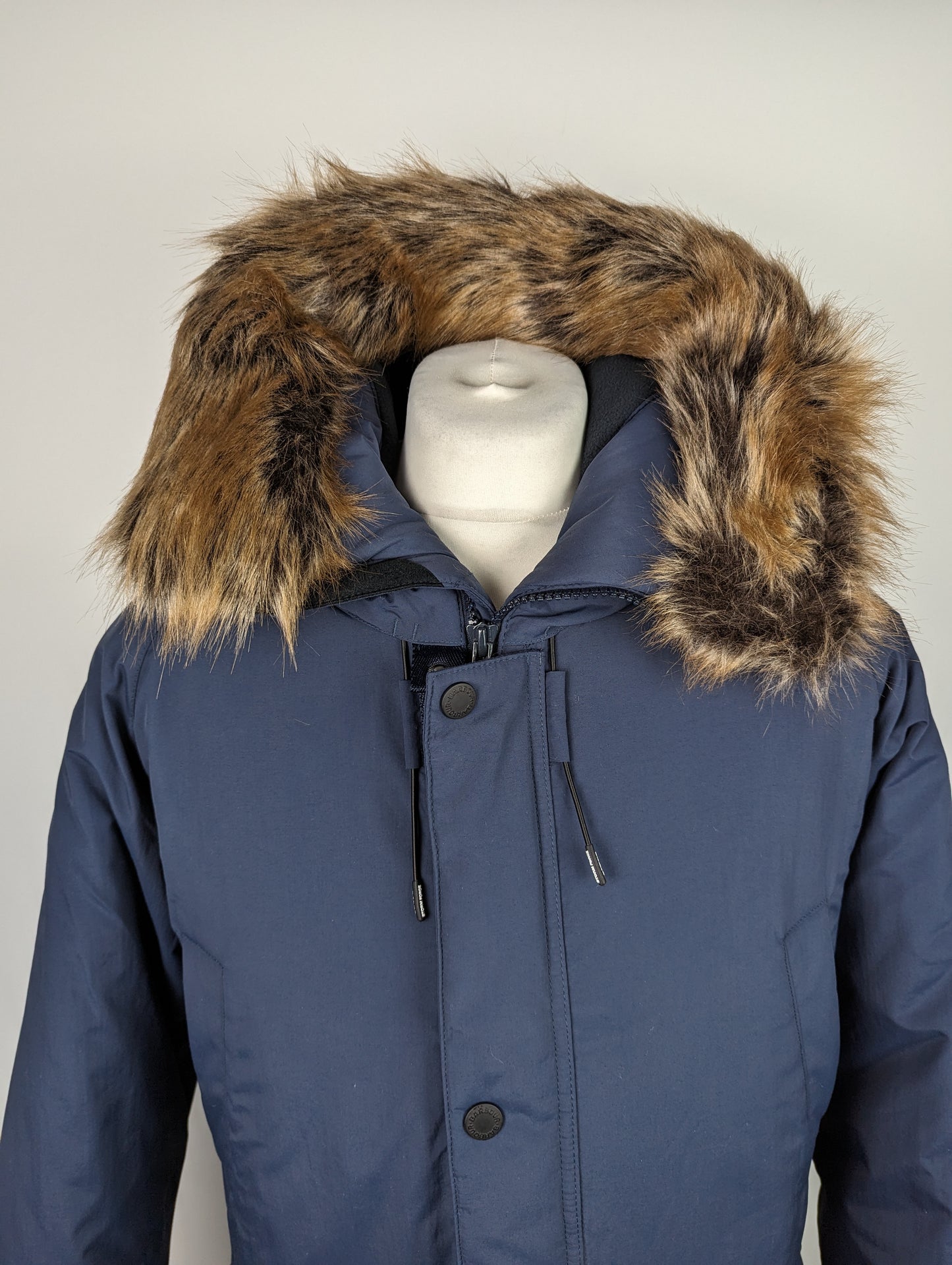 BARBOUR Mens Gustnado Parka Coat - Blue