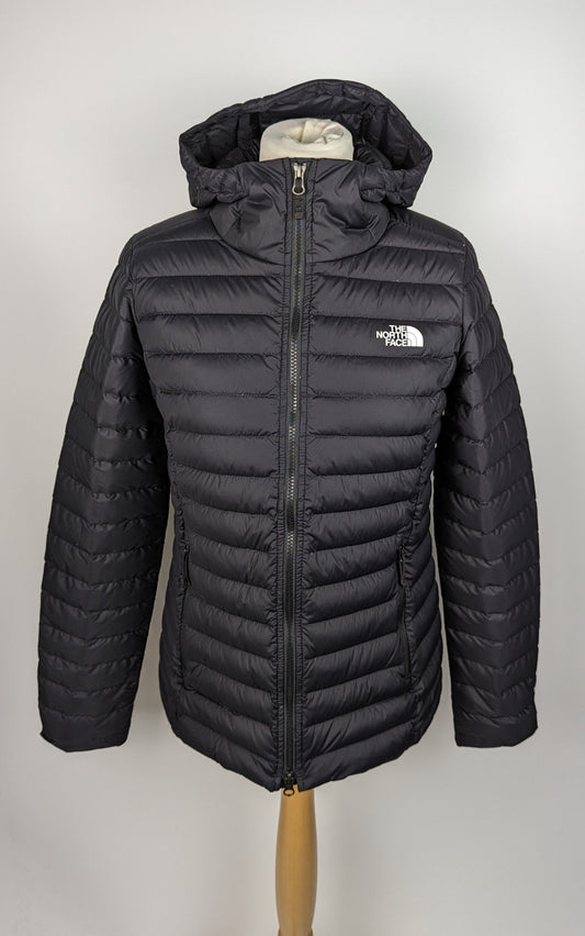 THE NORTH FACE Womens Stretch Down Puffer Jacket - Black