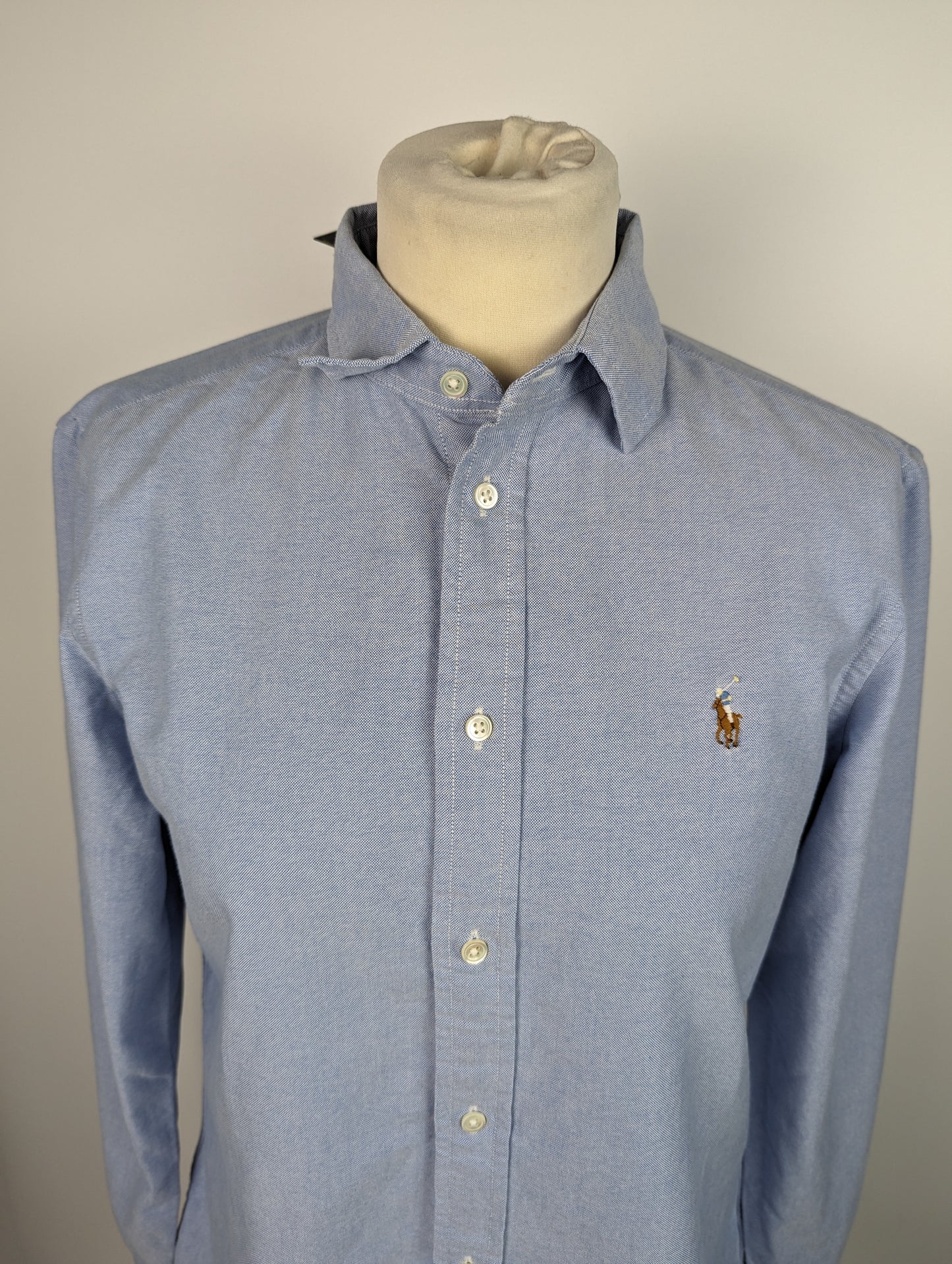 POLO RALPH LAUREN Womens Charlotte Oxford Shirt - Blue