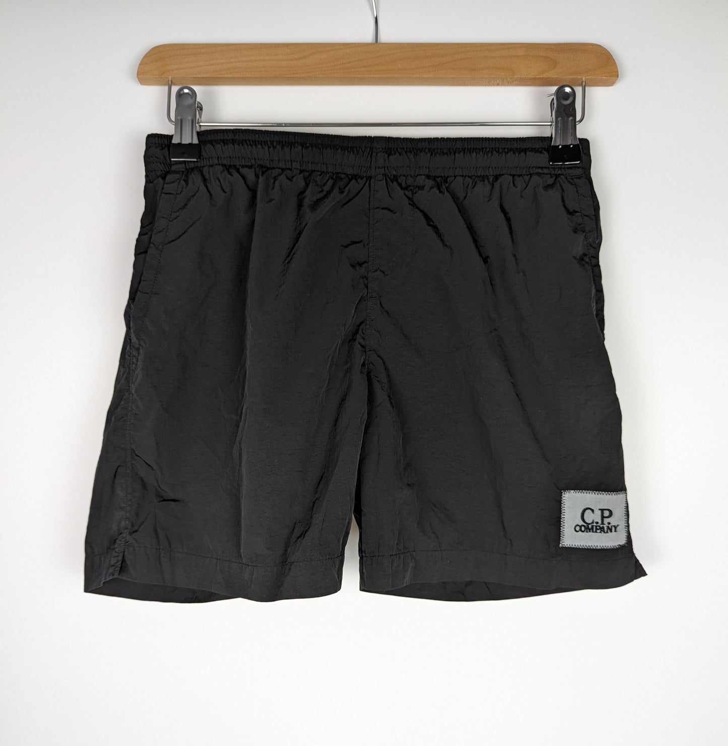 CP COMPANY Boys Nylon Swim Shorts - Black