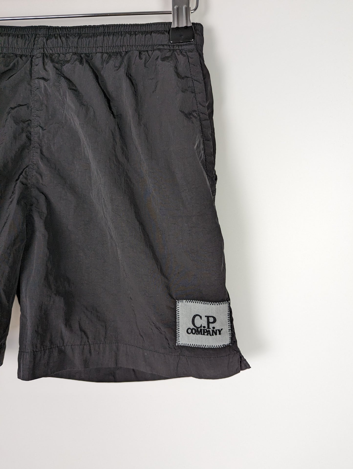 CP COMPANY Boys Nylon Swim Shorts - Black