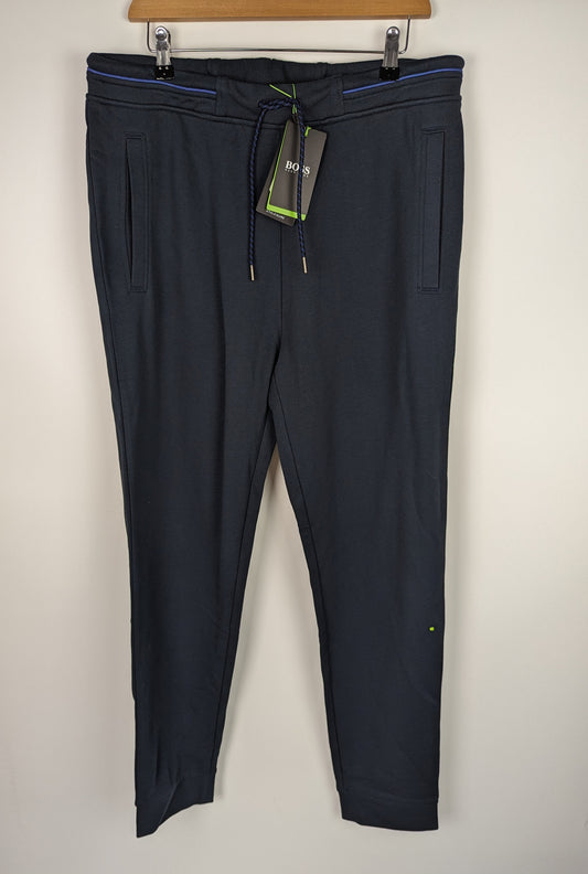 BOSS Mens Haiko Joggers - Navy