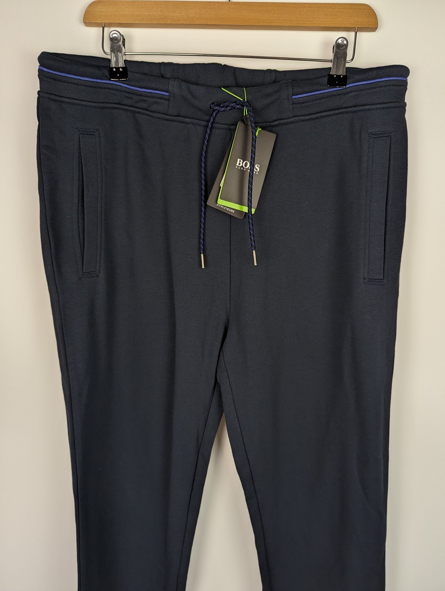 BOSS Mens Haiko Joggers - Navy