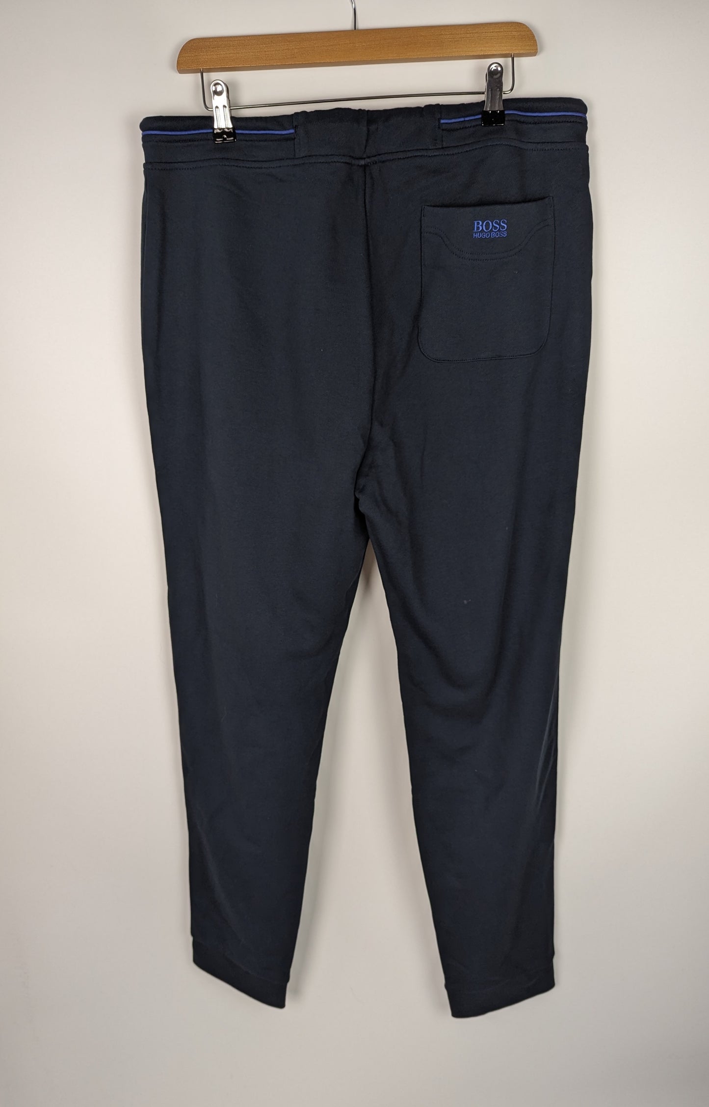 BOSS Mens Haiko Joggers - Navy