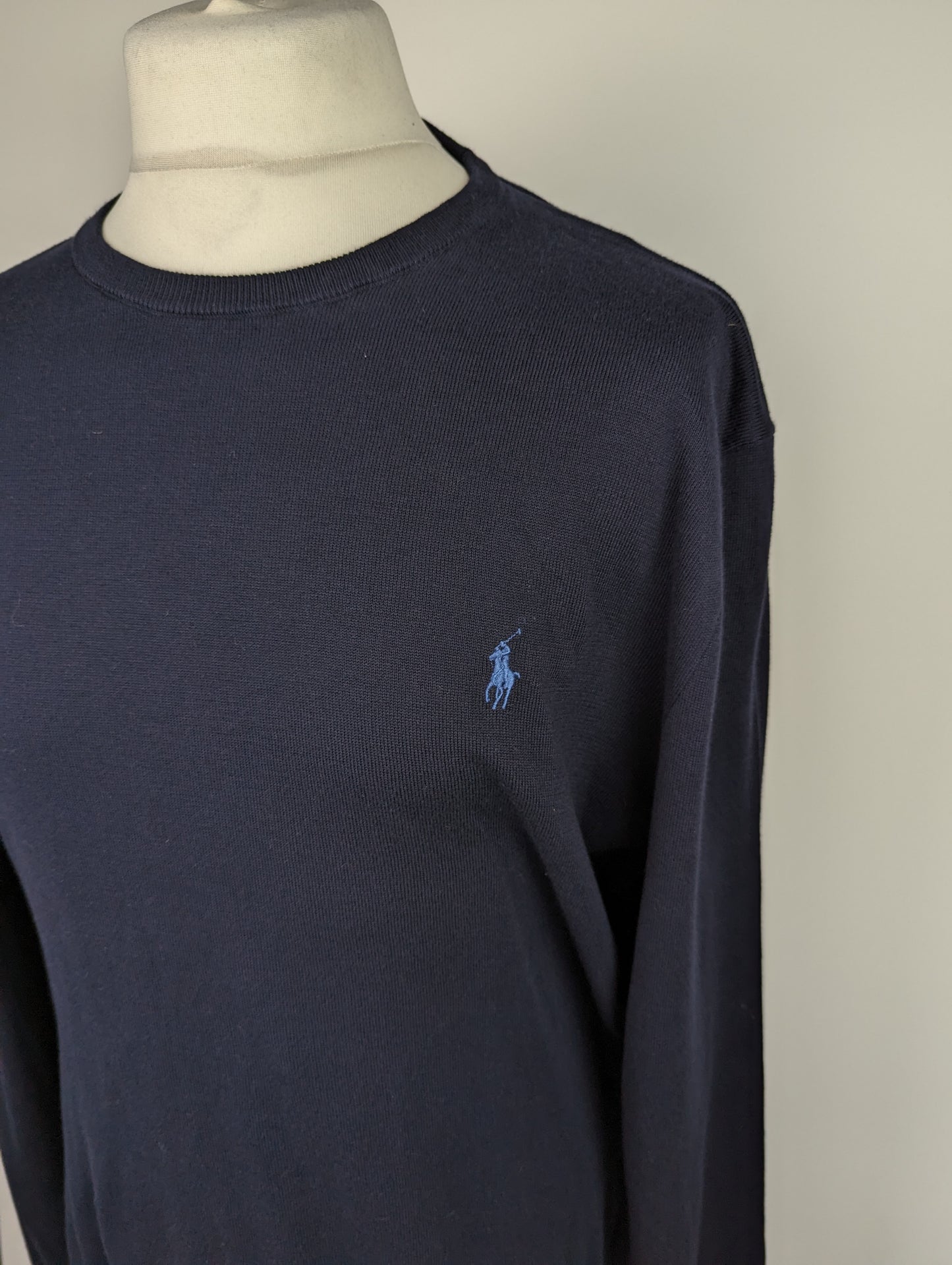 POLO RALPH LAUREN Slim Fit Jumper - Navy