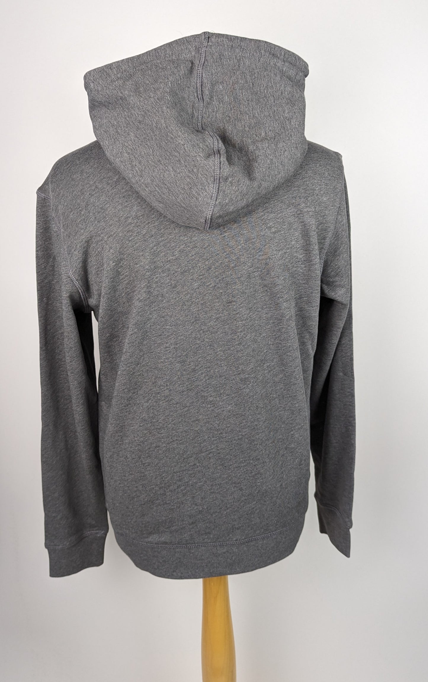 BOSS Mens Wetalk Logo Patch Hoodie - Grey