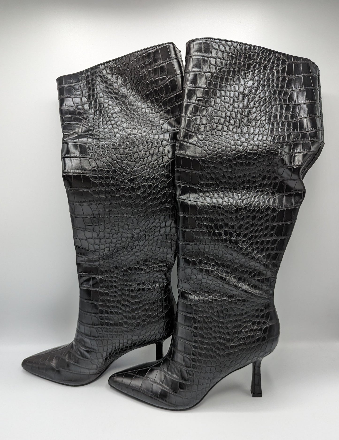 STEVE MADDEN Madden Jazz Up Boots - Black