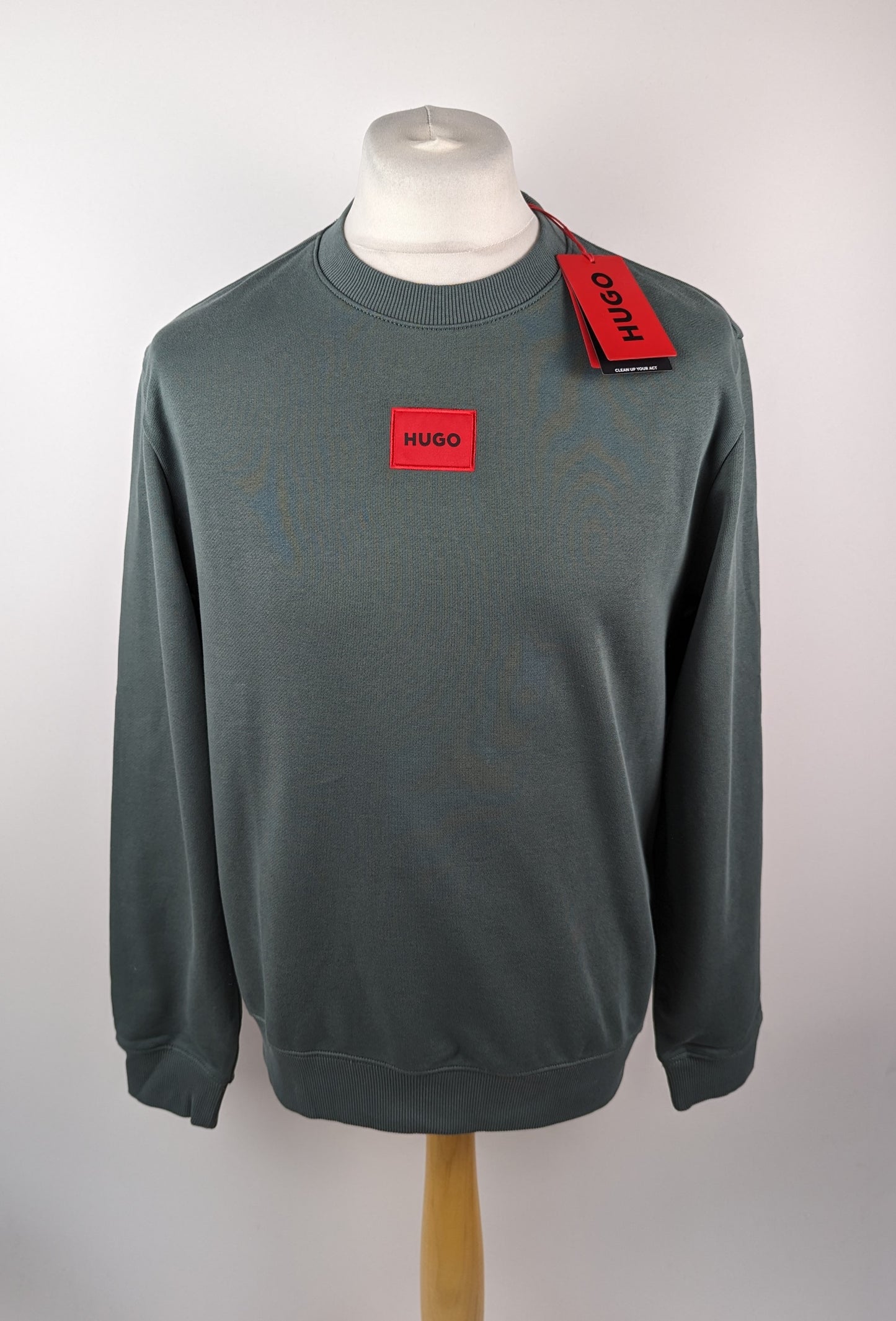 HUGO - Hugo Boss Diragol Jumper - Dark Green