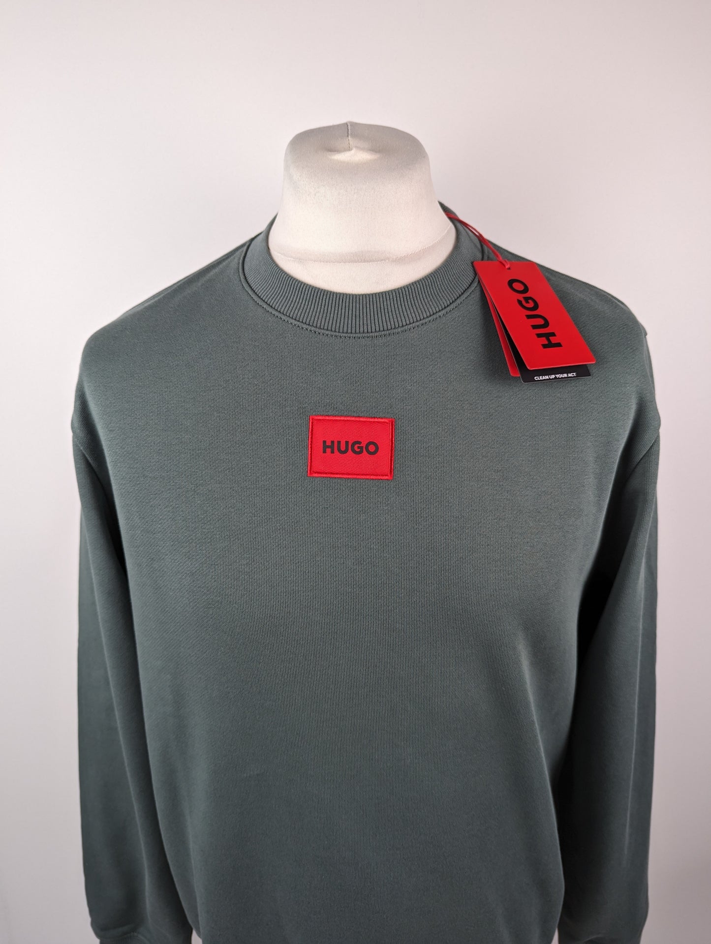 HUGO - Hugo Boss Diragol Jumper - Dark Green