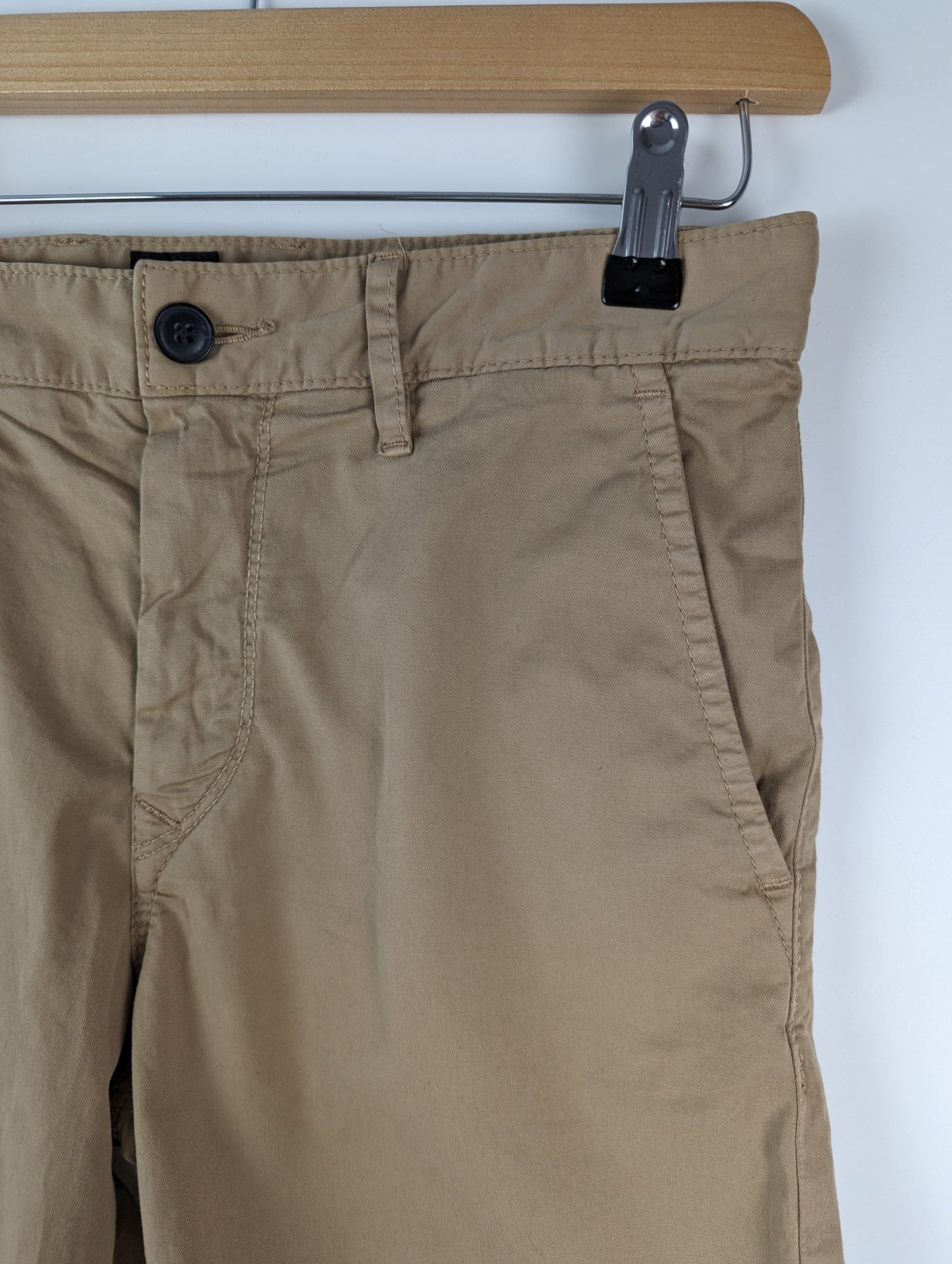 BOSS Schino Slim Chino Shorts - Beige