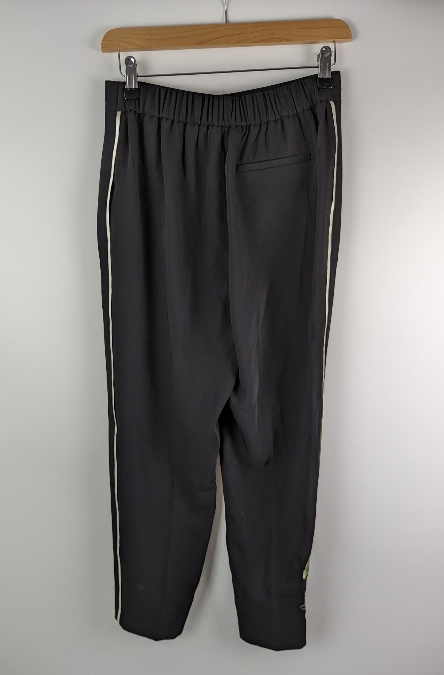 Ted Baker Madlyne Embroidered Track Pants - Black