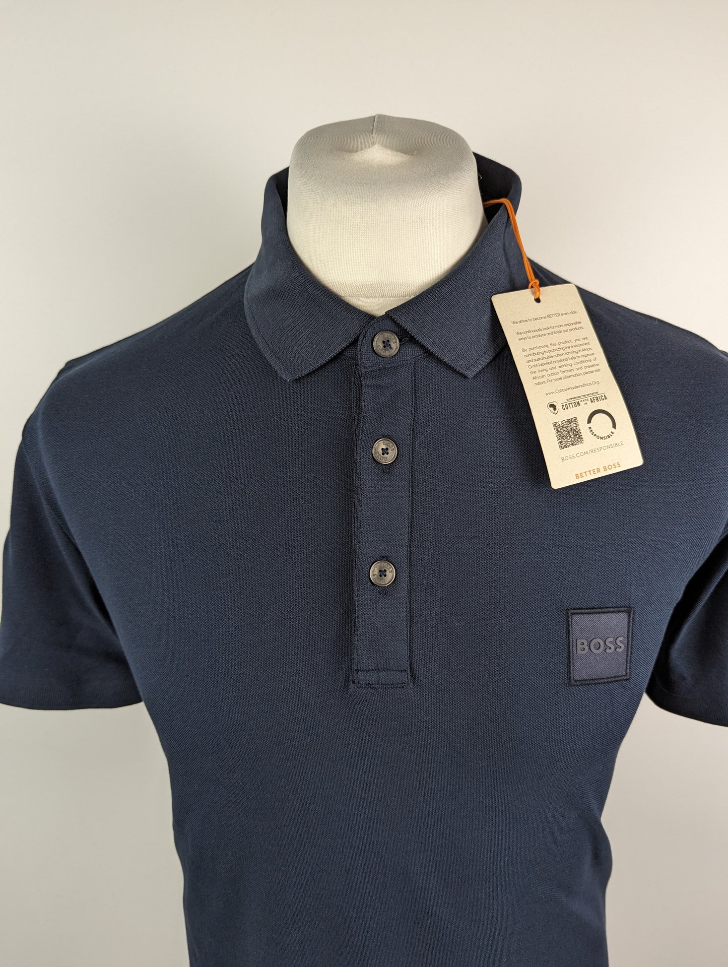 BOSS Mens Passenger Polo Shirt - Navy