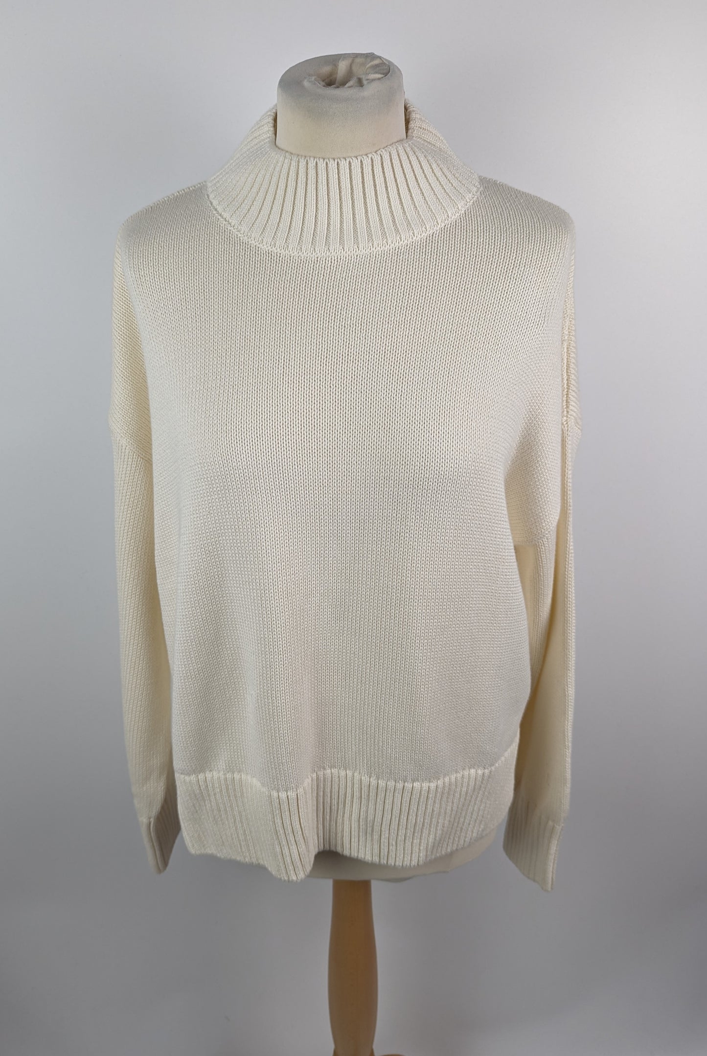 BARBOUR Sandy Knit Womens Jumper - Cream