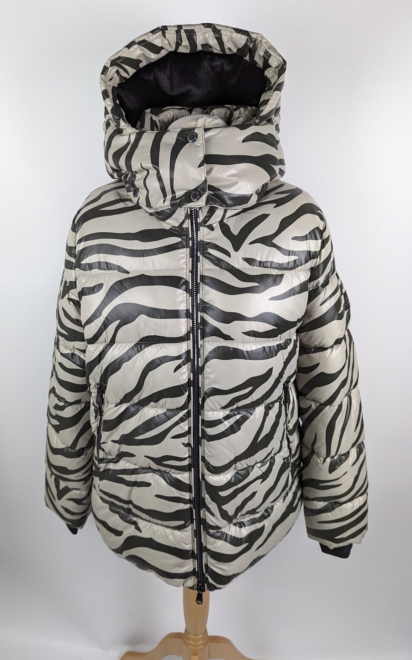 BARBOUR INTERNATIONAL Printed Chicago Quilted Jacket - Envy Zebra