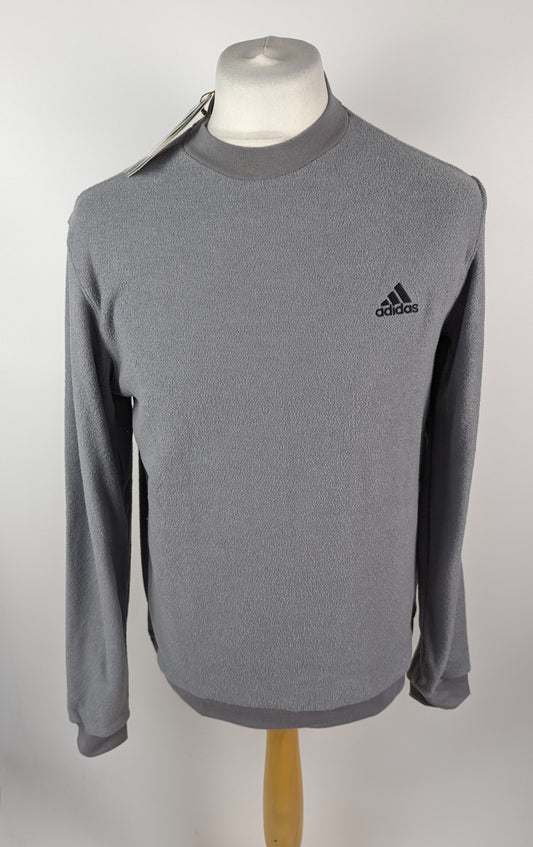 ADIDAS Core Crew Golf Jumper - Grey