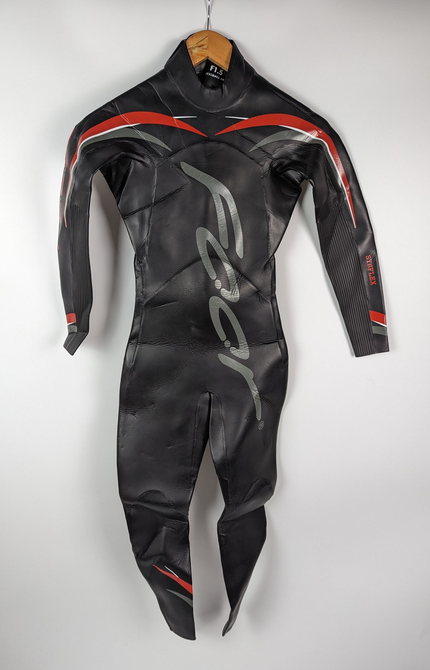 Floor Womens Wetsuit - Black / Red