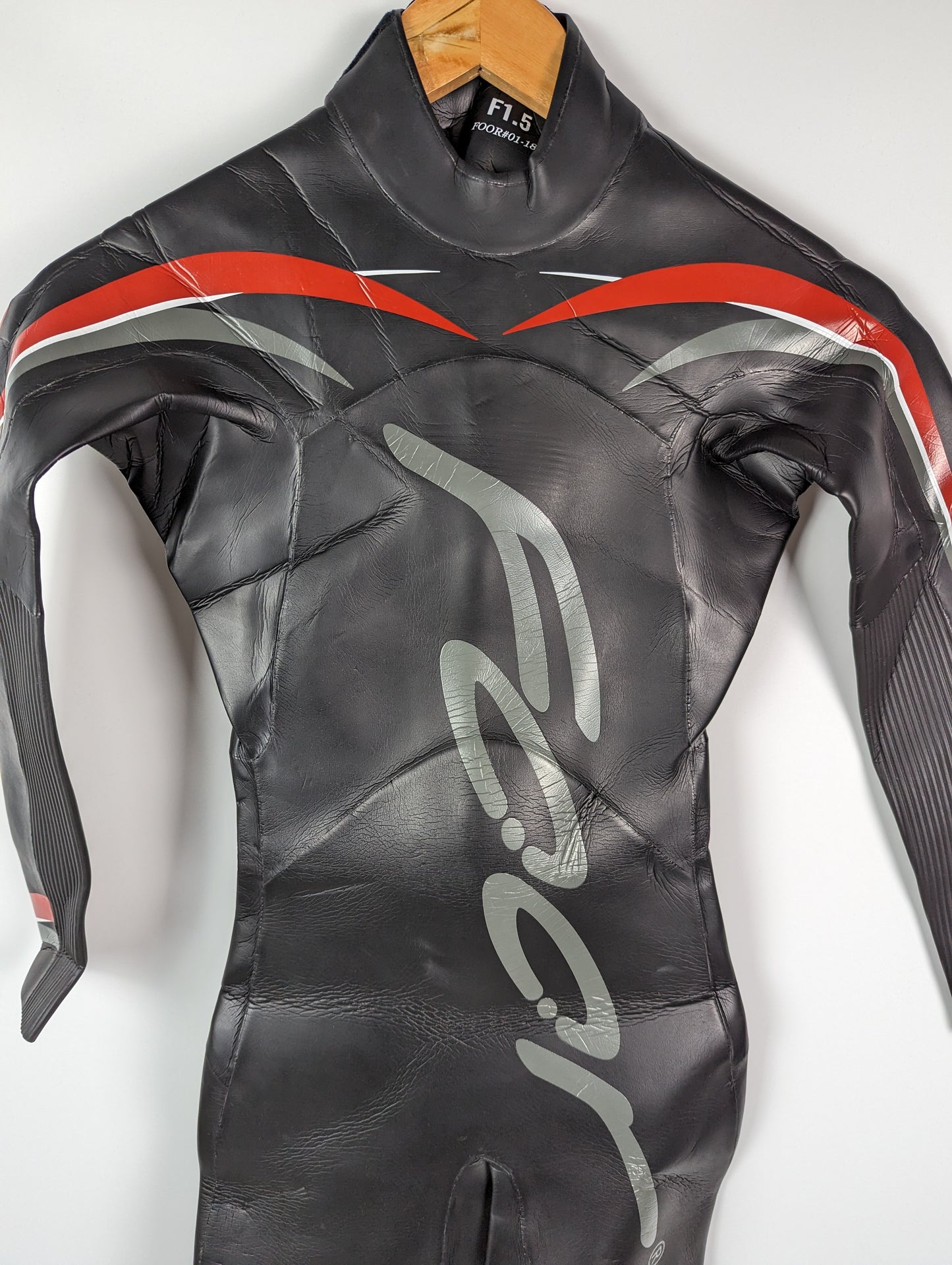 Floor Womens Wetsuit - Black / Red