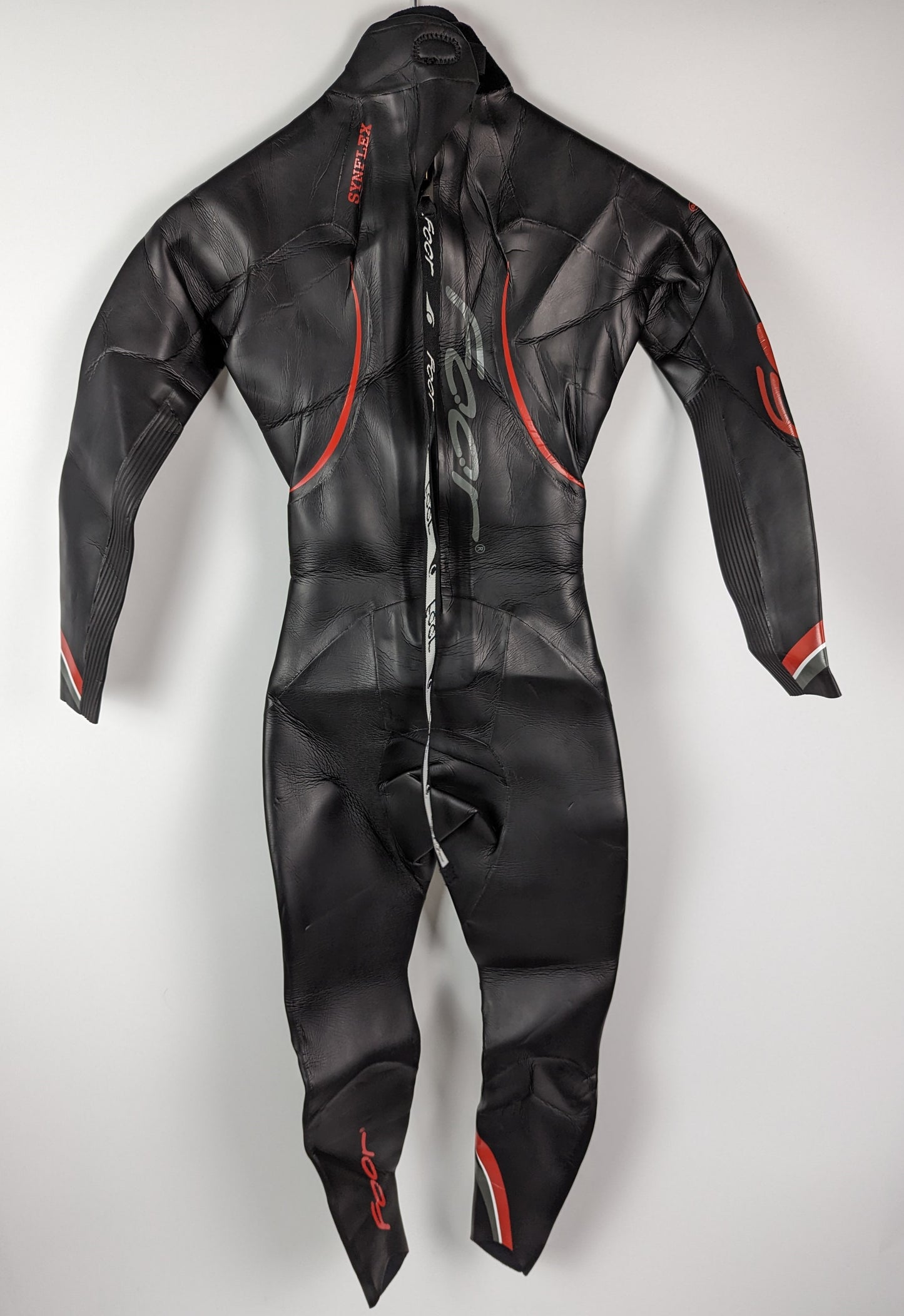 Floor Womens Wetsuit - Black / Red