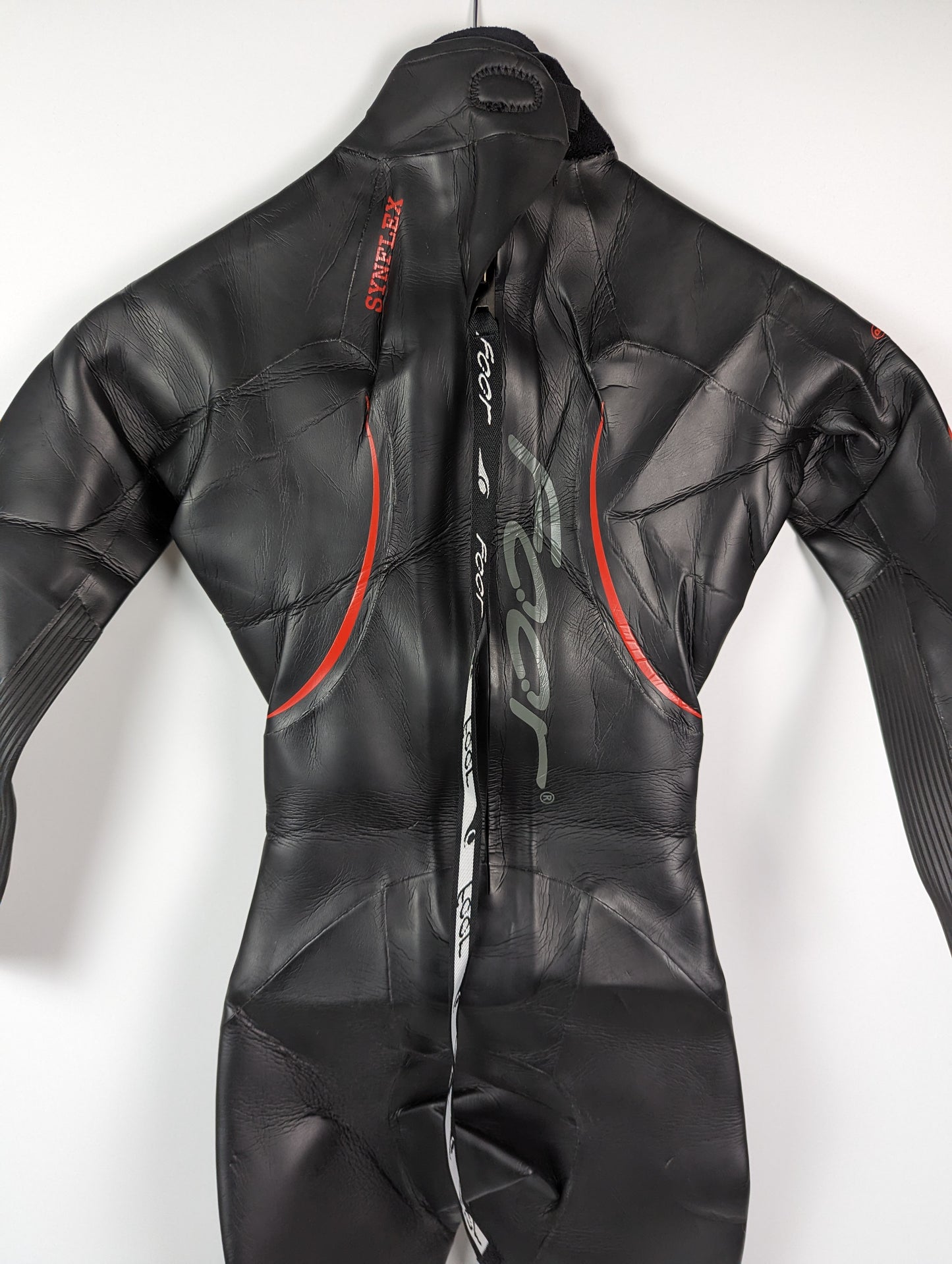 Floor Womens Wetsuit - Black / Red