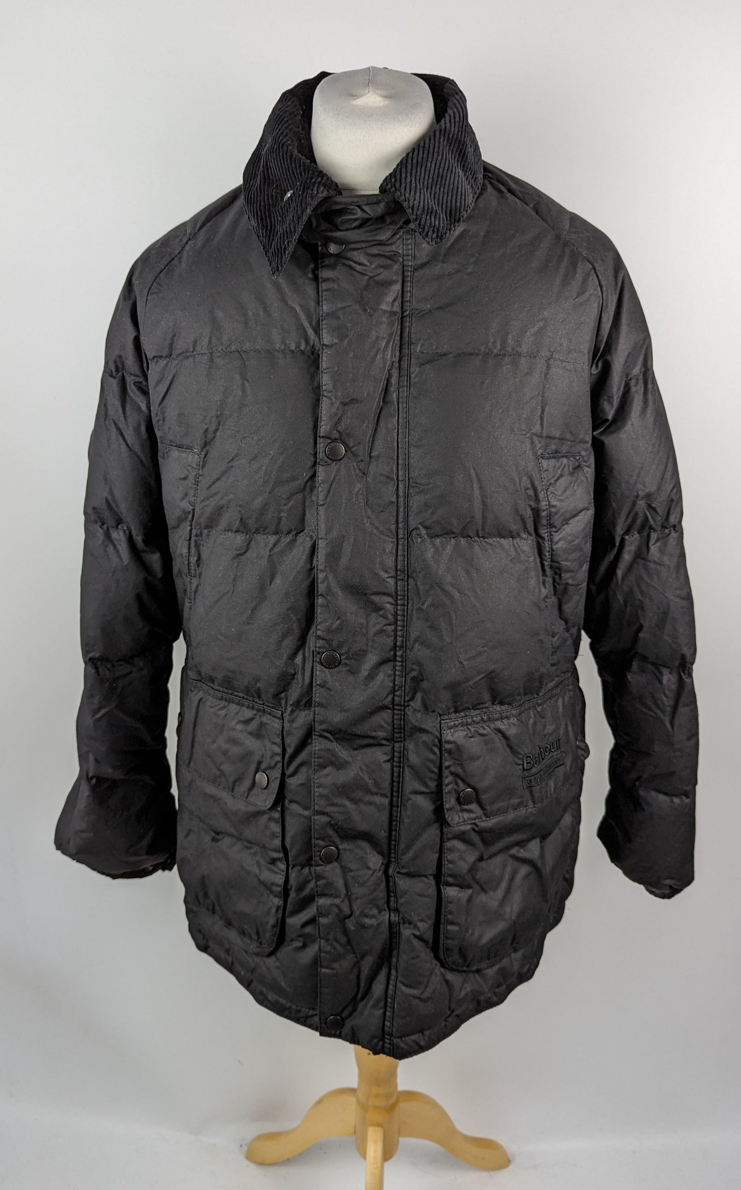 Barbour Gold Standard Cairn Wax Bedale Jacket - Black