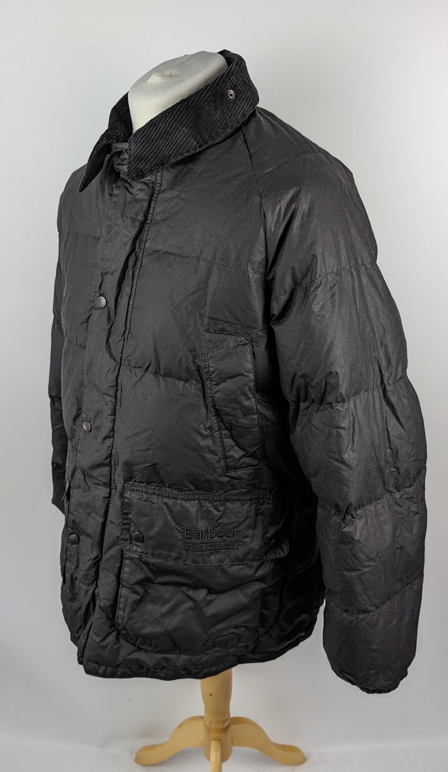 Barbour Gold Standard Cairn Wax Bedale Jacket - Black