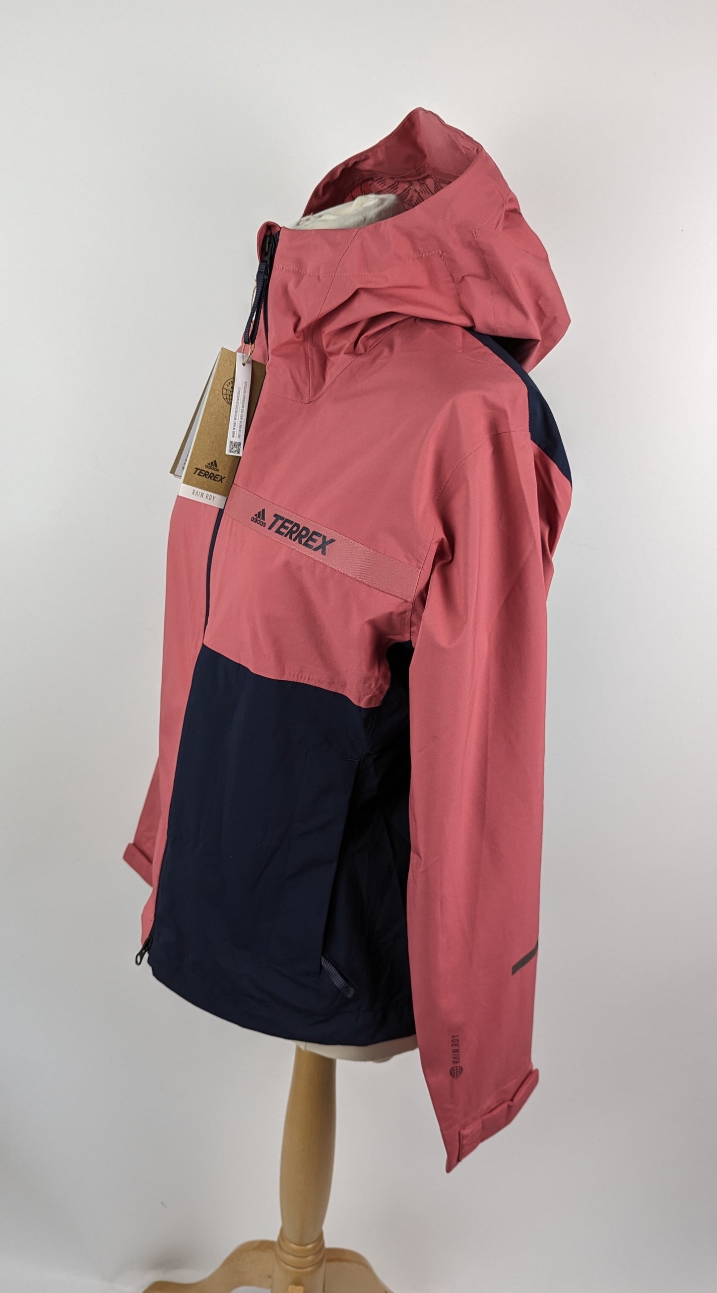 ADIDAS Terrex Multi Rain.Rdy 2.5 Layer Womens Jacket - Pink / Blue