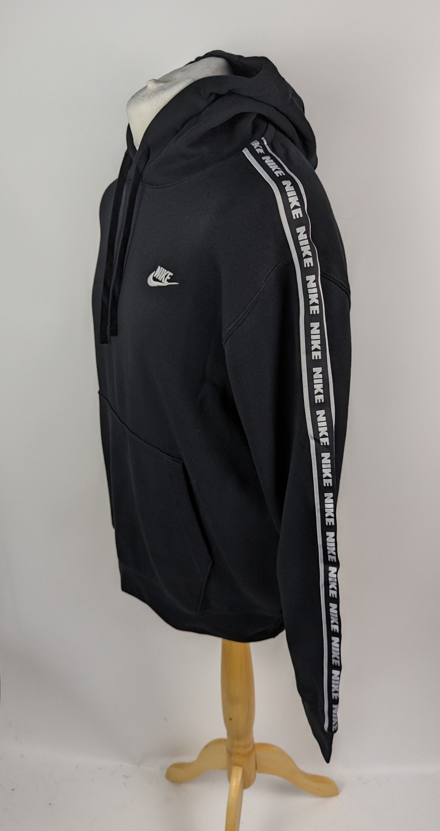 Nike Club Fleece Men's Graphic Hooded Tracksuit - Black