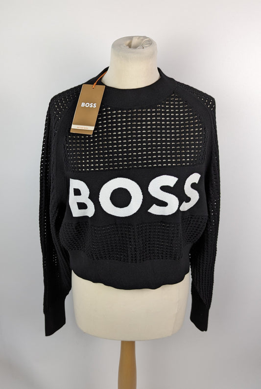 BOSS Womens Fenniki Jumper - Black