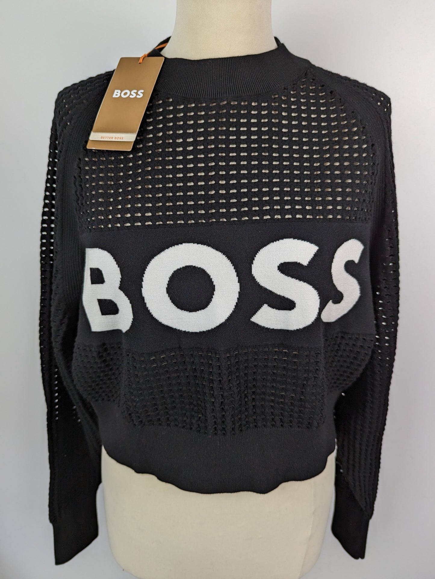 BOSS Womens Fenniki Jumper - Black