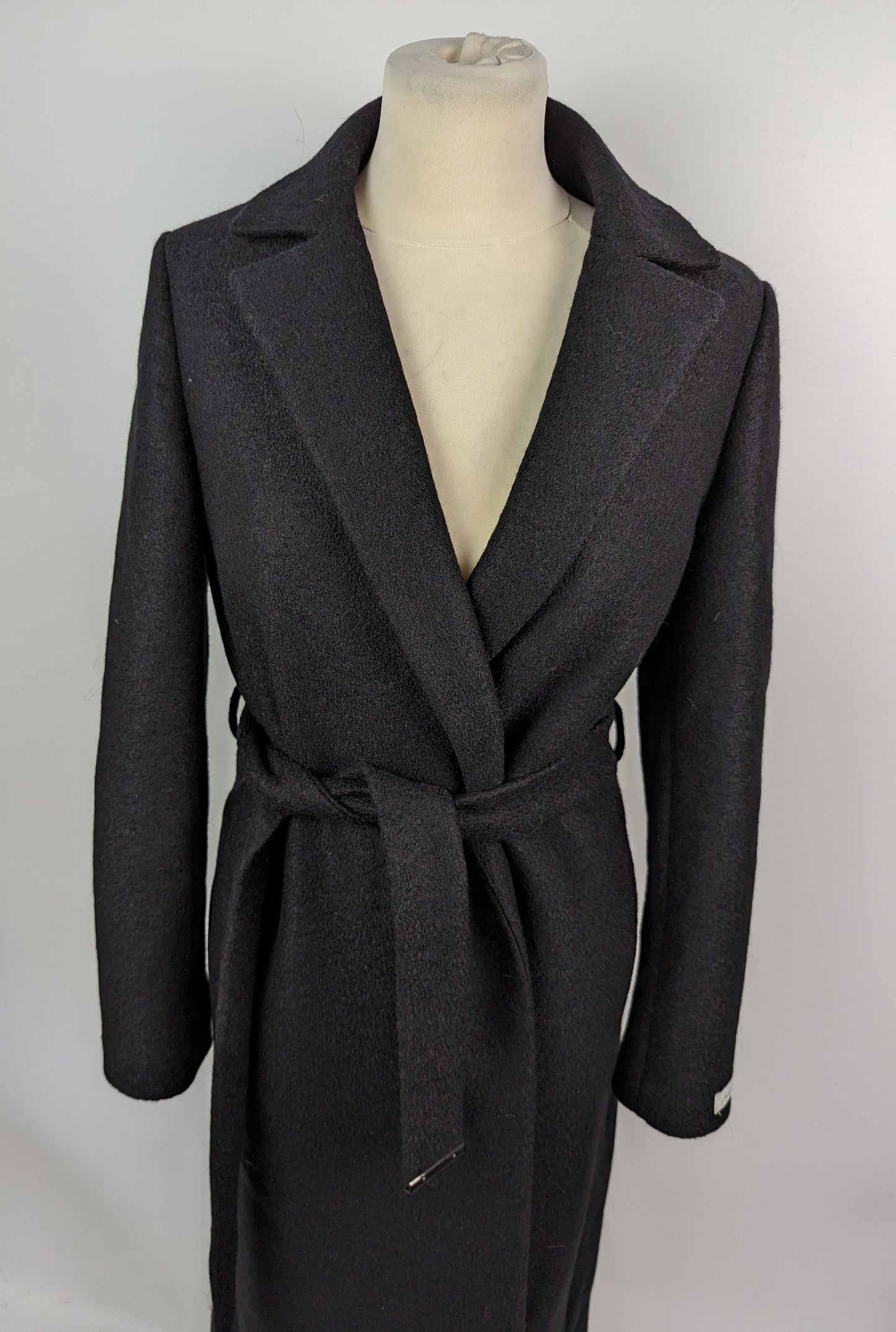 TED BAKER Womens Maxi Coat - Black