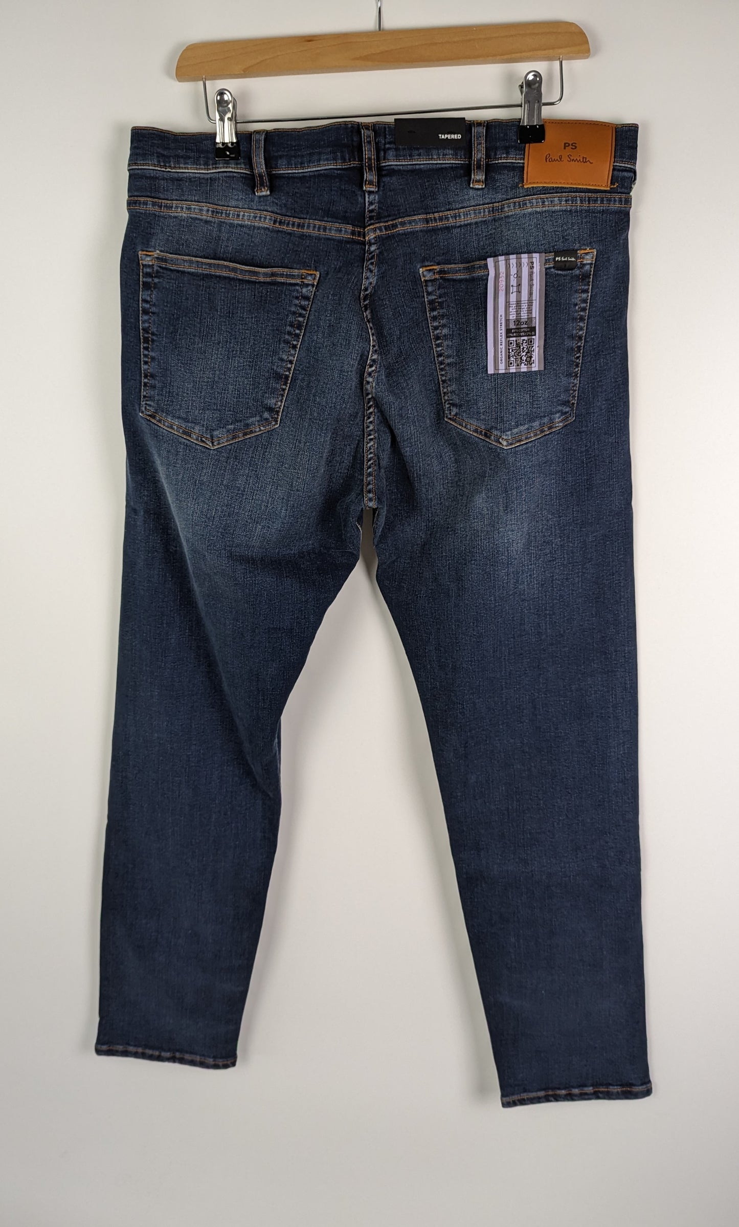 PAUL SMITH PS Mens Tapered Fit Jeans - Blue