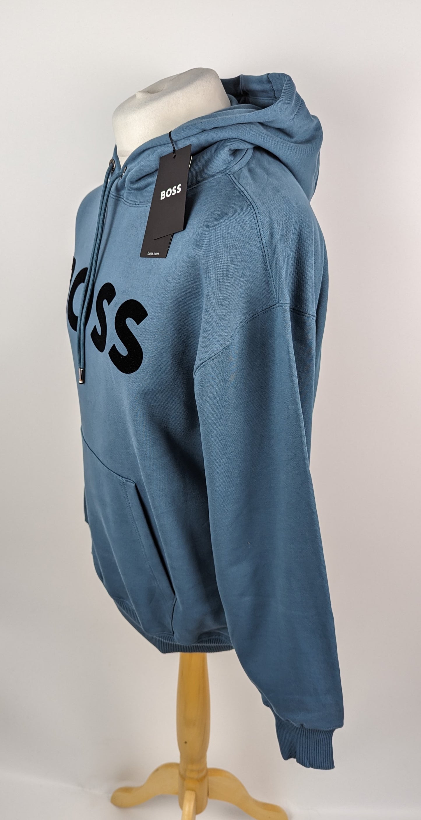 BOSS Mens Sullivan 08 Hoodie - Turquoise