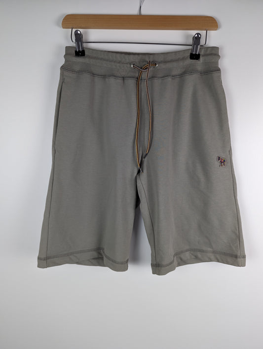 PS PAUL SMITH Zebra Jersey Shorts - Khaki Green