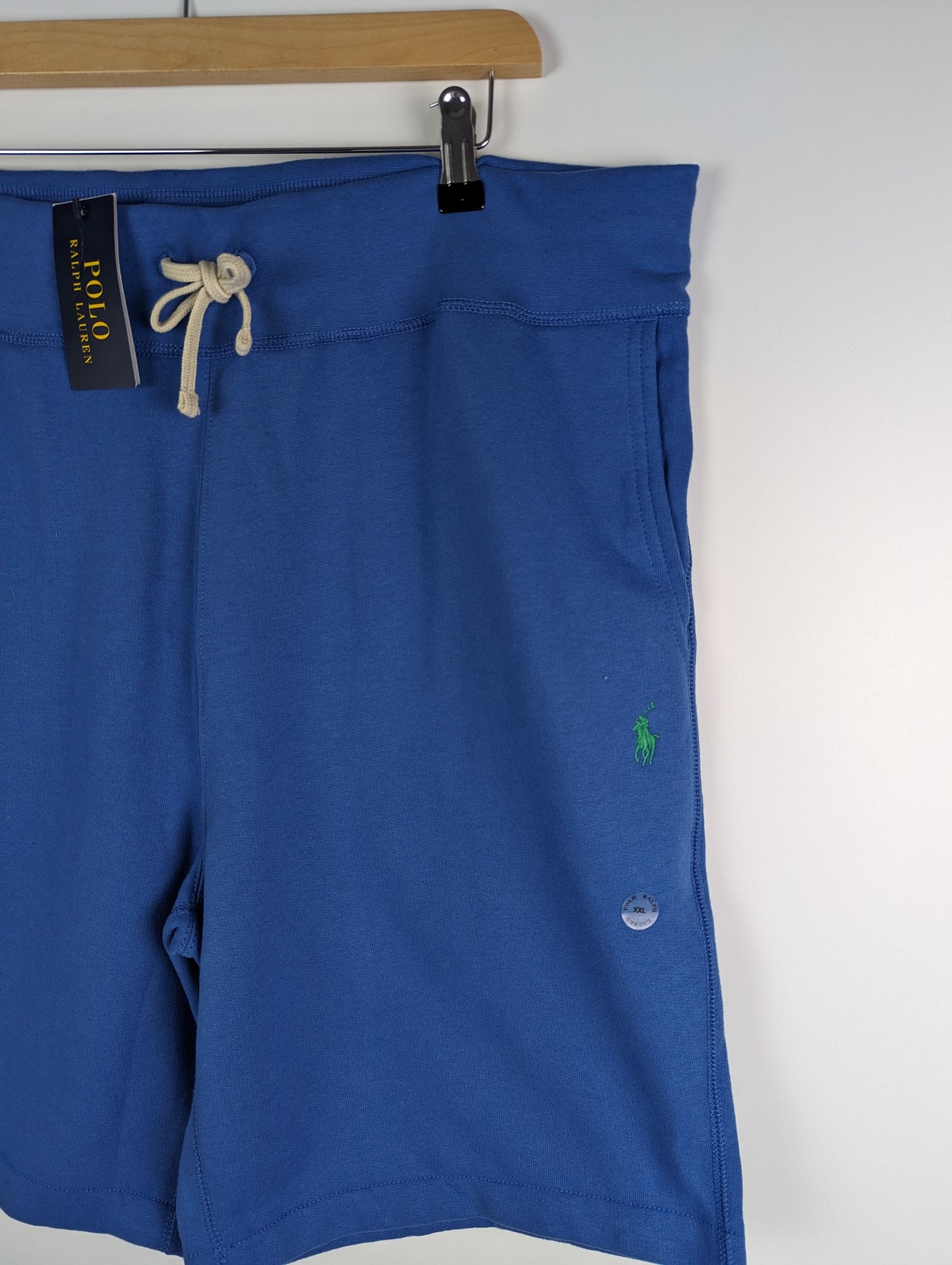 Polo Ralph Lauren Embroidered-Logo Track Shorts -Blue