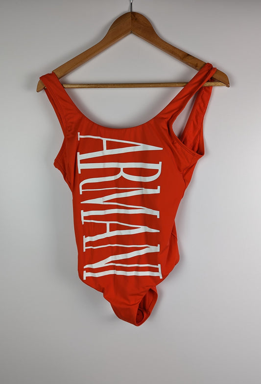 Emporio Armani One-Piece Swimsuit - Orange