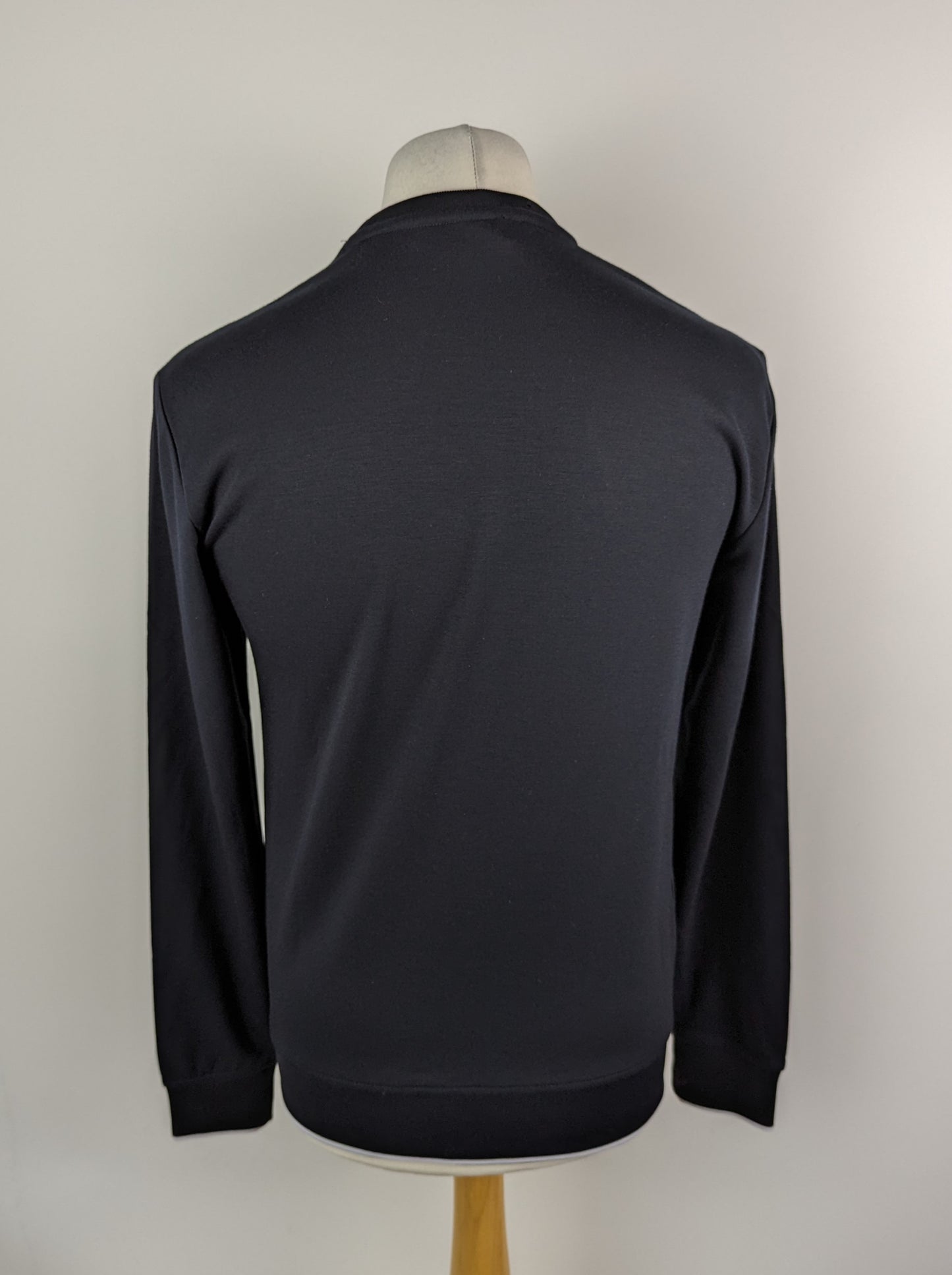 Armani Exchange Men's Logo Circle Jumper - Navy