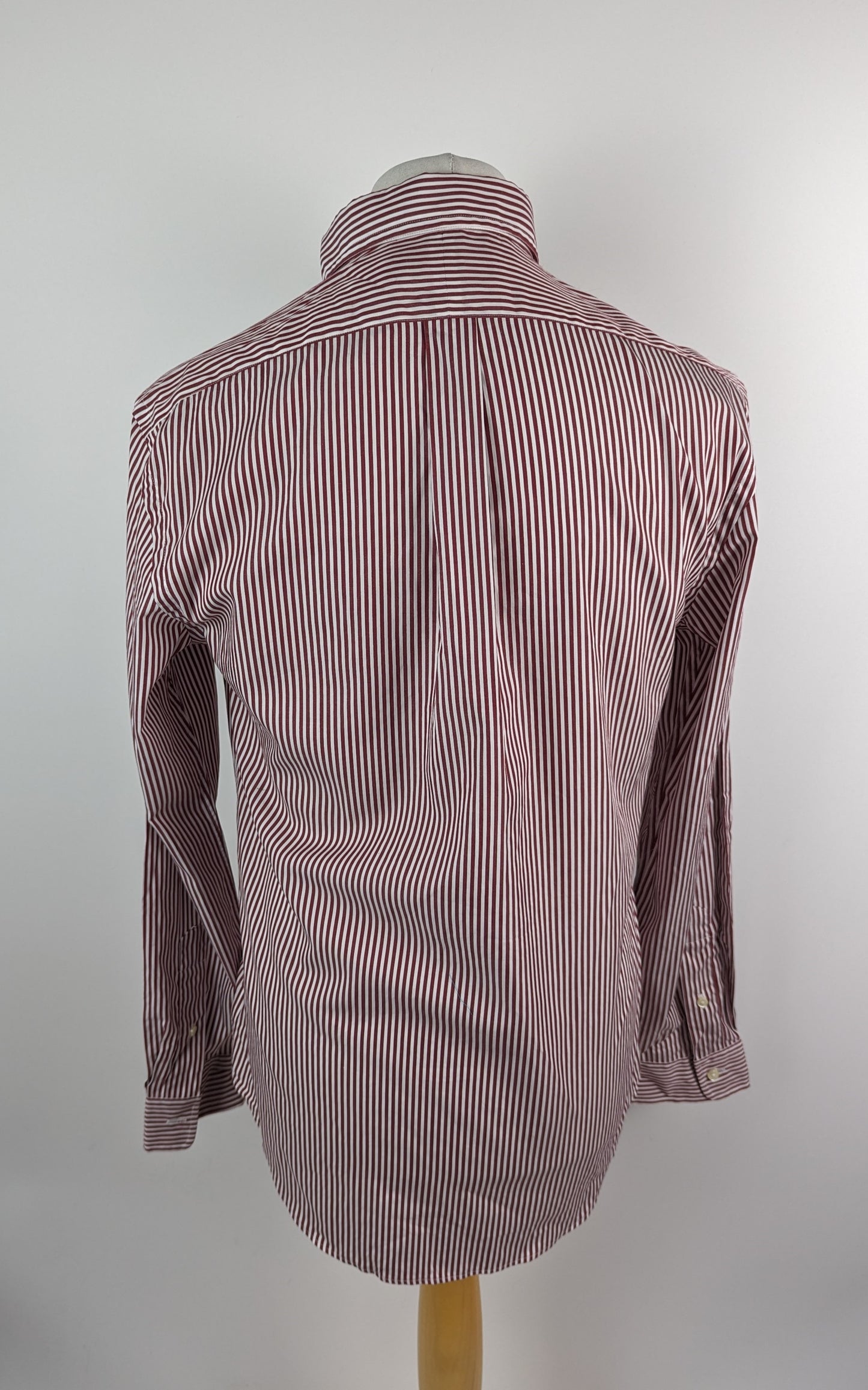 Polo Ralph Lauren Striped Long-Sleeved Shirt - Red