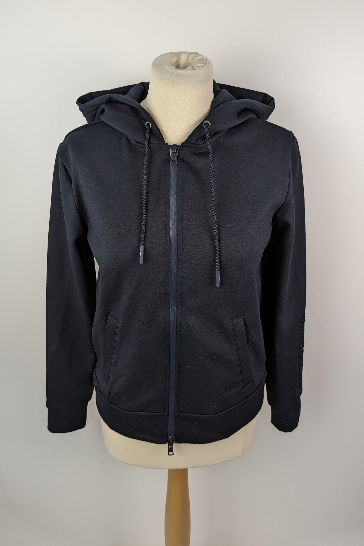 Armani Exchange Women's Full Zip Hoodie - Navy