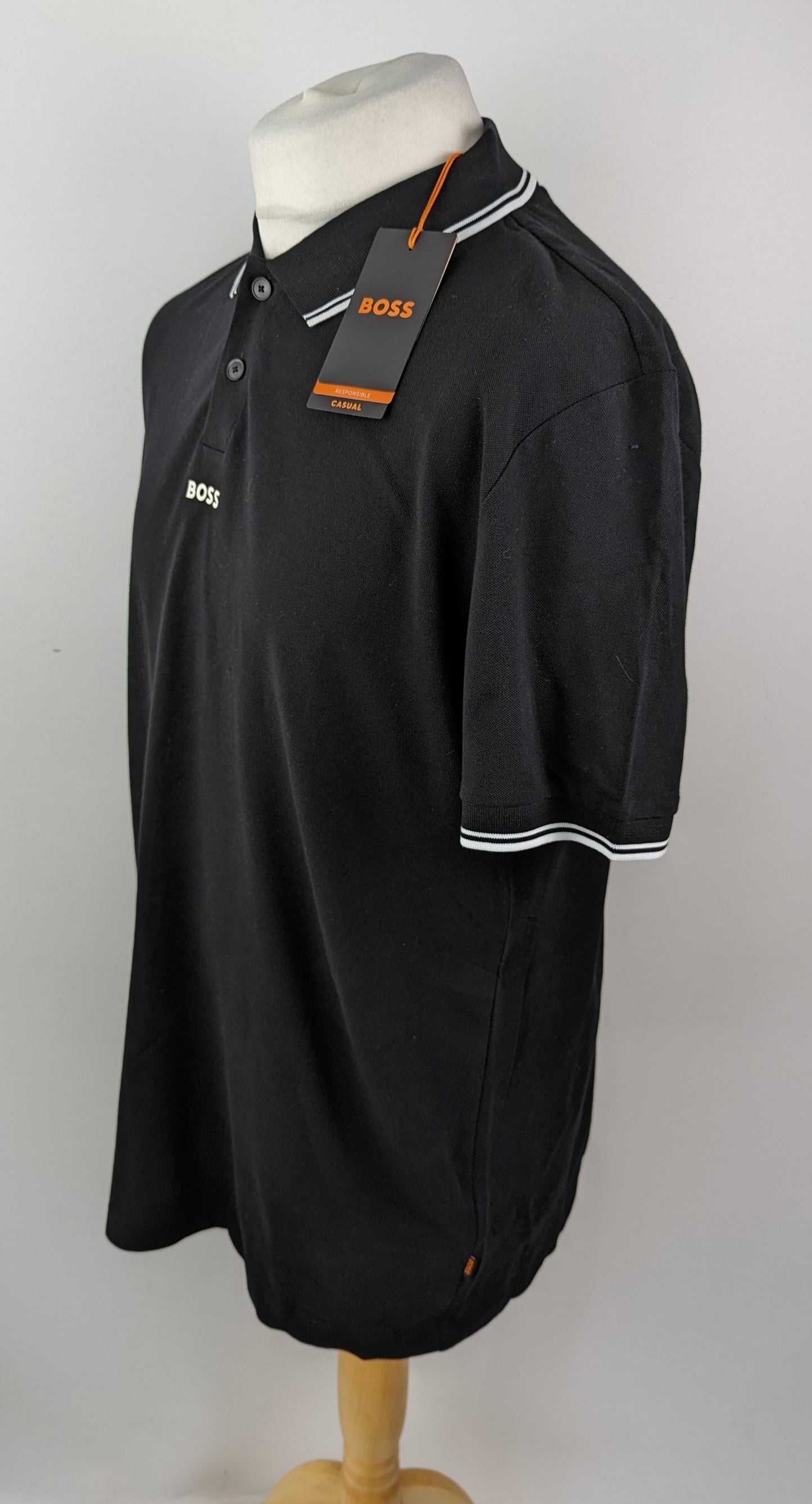 BOSS Mens Polo Shirt - Black