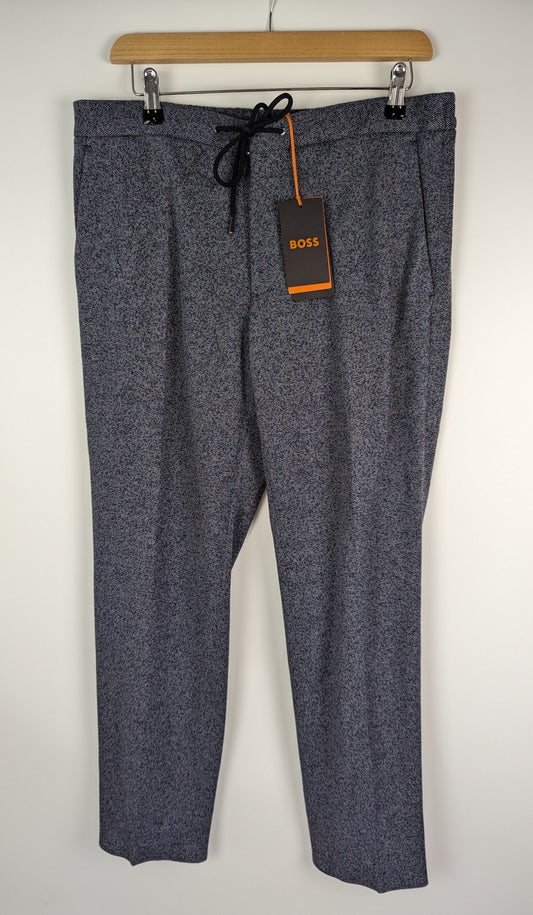 BOSS Banks Trousers Mens - Dark Blue