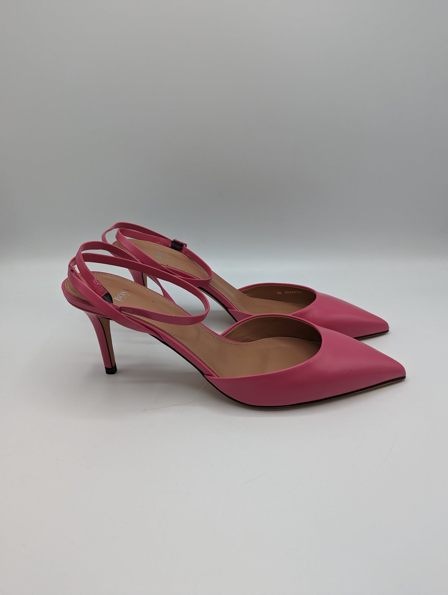 Boss Kristin Lace Heels - Pink leather