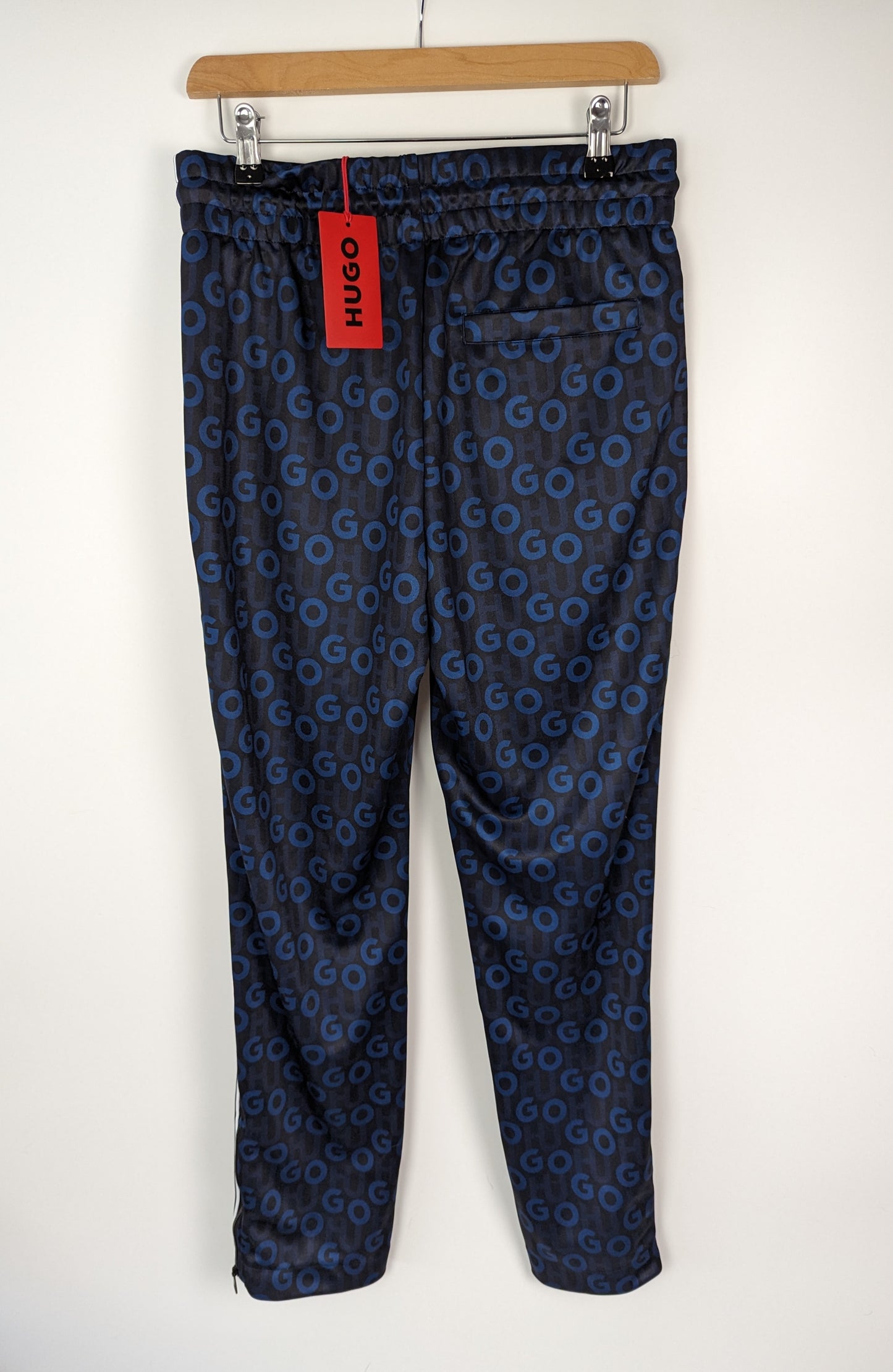 HUGO Datalas Mens Logo Joggers - Blue / Black