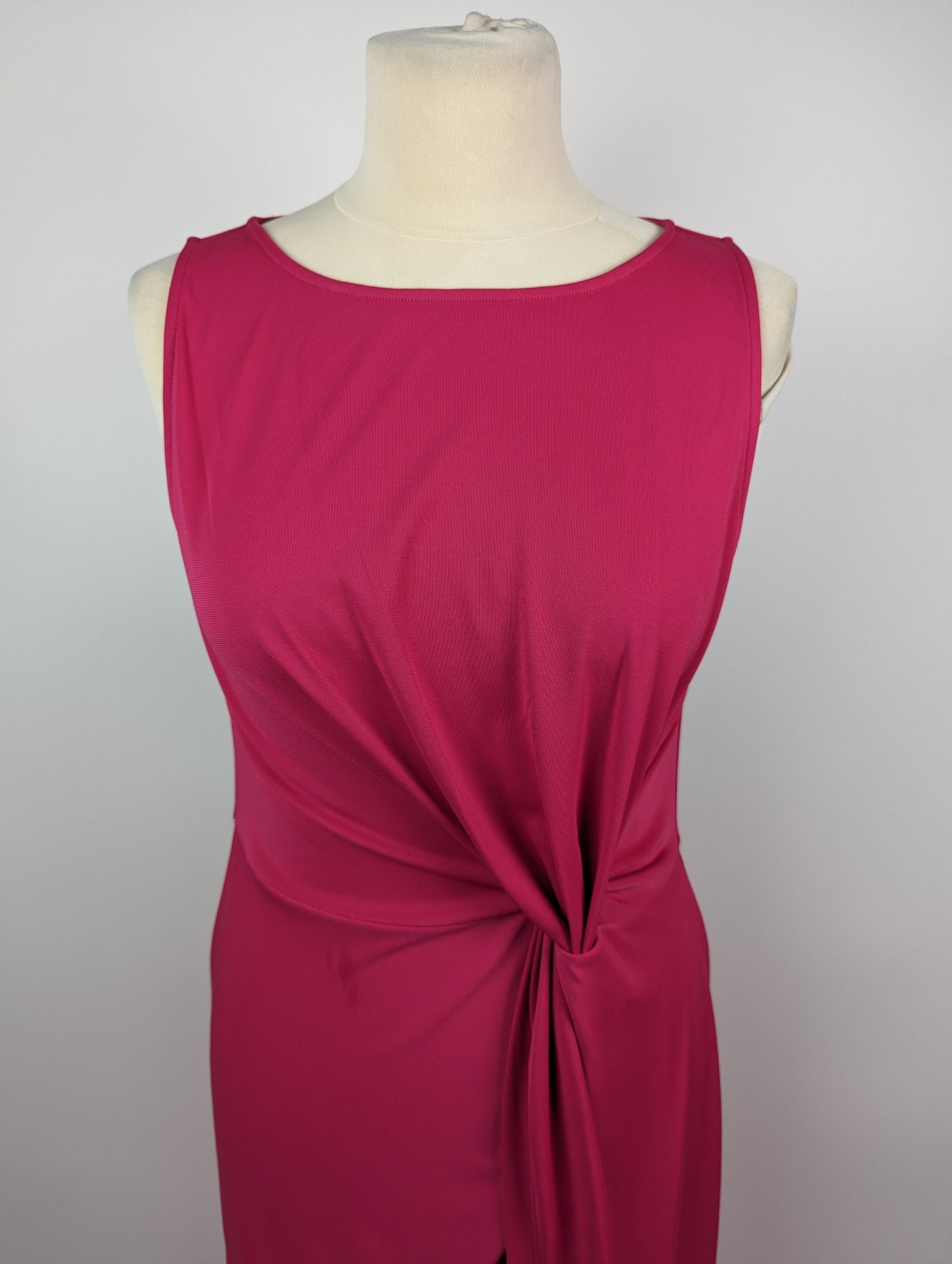 LAUREN RALPH LAUREN Twist-front Jersey Dress - Dark Primrose