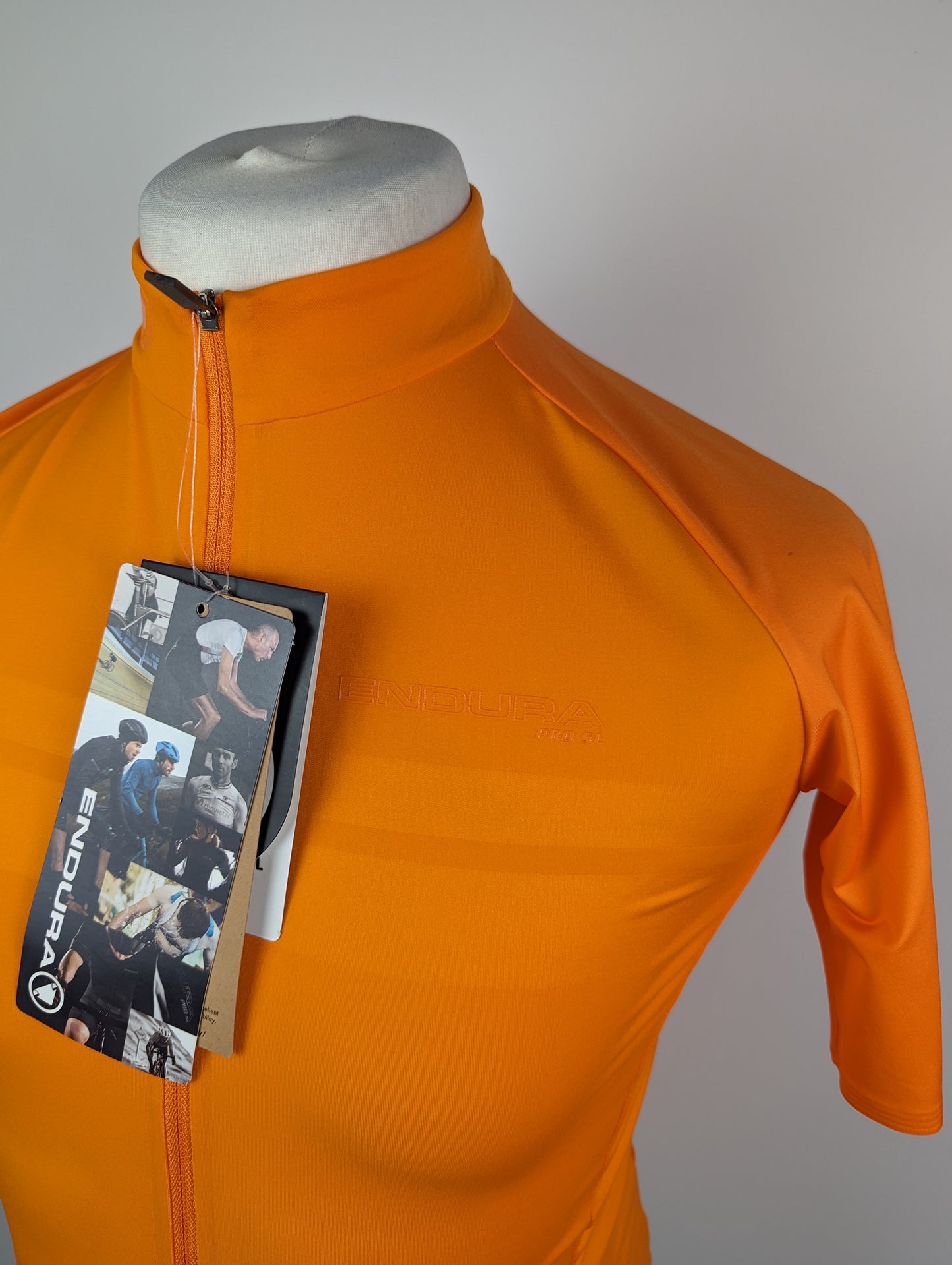 ENDURA Mens Pro SL S/S Jersey II - Pumpkin Orange