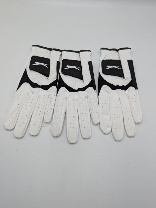 X3 SlazengerV300 Mens Golf Gloves - White