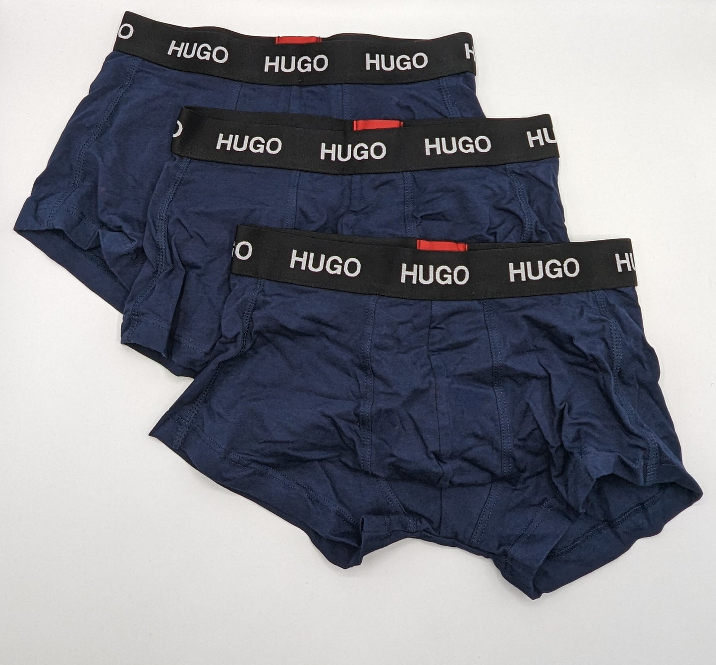 HUGO BOSS 3 Pack Boxer Shorts - Navy Blue