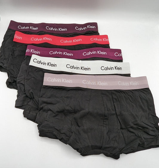 Calvin Klein Mens 5 Pack Limited Edition Boxers - Black