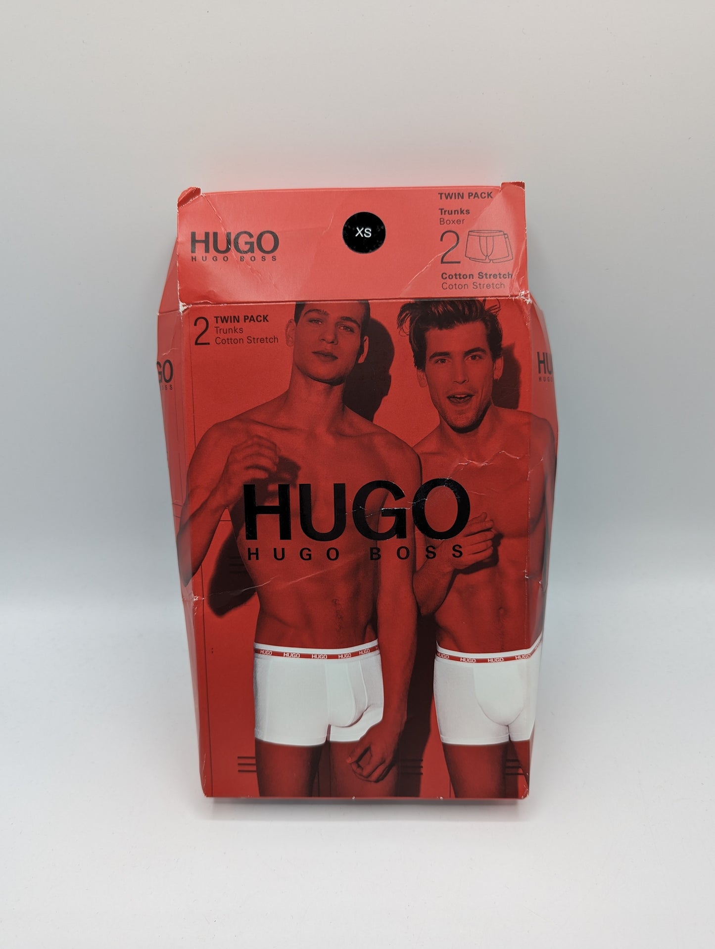 HUGO BOSS 2 Pack Boxer Shorts - Black