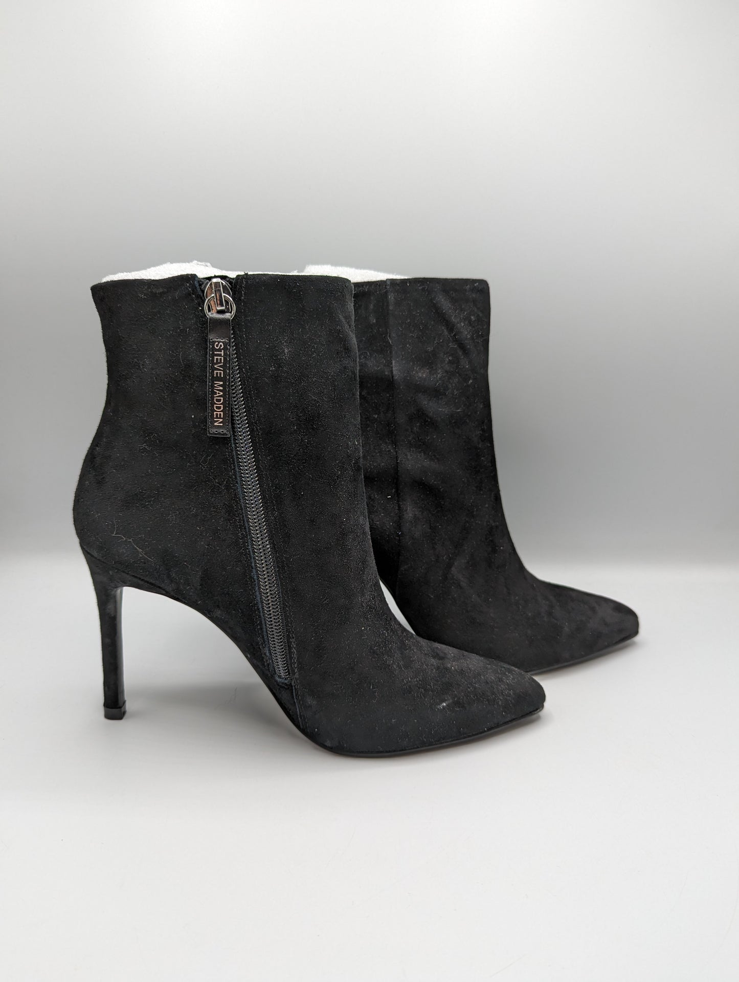 Steve Madden CLOVERS High heeled ankle boots - Black